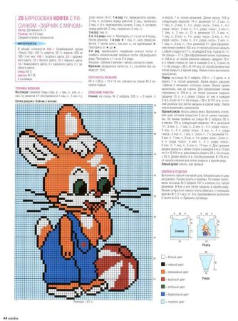 Схемы вывязывания рисунков спицами для детей