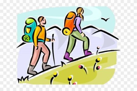 Спортивный туризм вектор