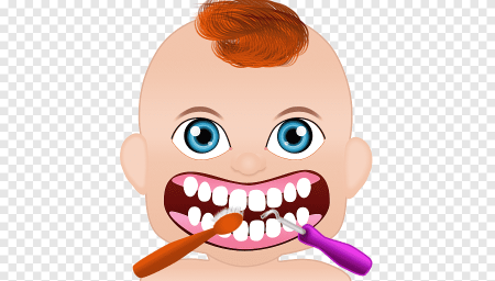 Открытый рот мультяшный