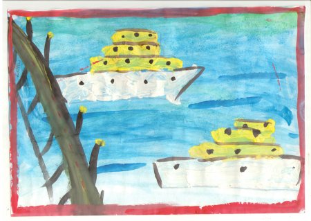 Рисование военно морской флот в подготовительной группе