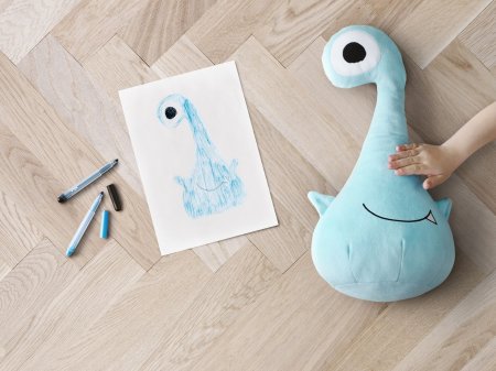 Ikea игрушки по детским рисункам