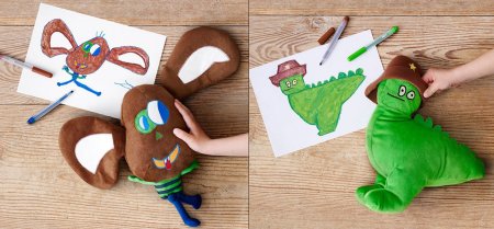 Игрушки по рисункам детей