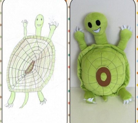 Ikea игрушки по детским рисункам