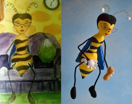 Игрушки из детских рисунков