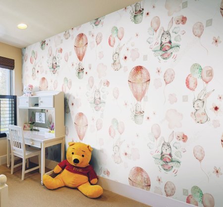 Современные фотообои в детскую