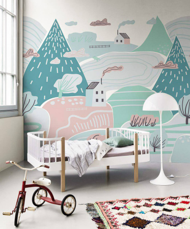 Детские фотообои на стену