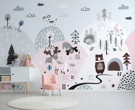 Панно для детской комнаты на стену