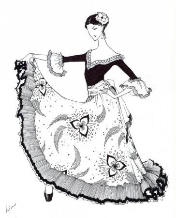 Иллюстрация к опере Кармен