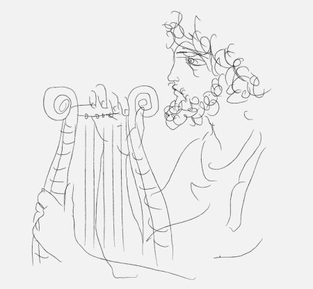 Орфей и Эвридика раскраска для детей