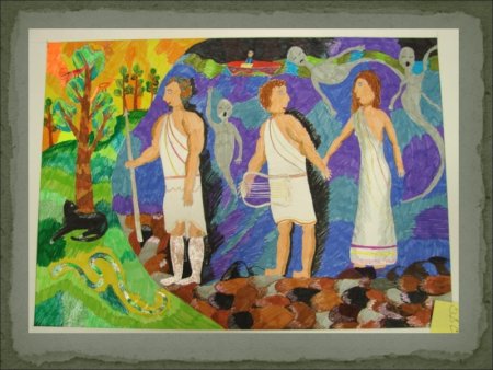 Эвридика рисунок детский