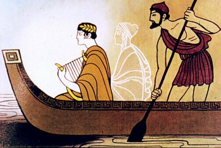 Иллюстрация к мифу Орфей и Эвридика