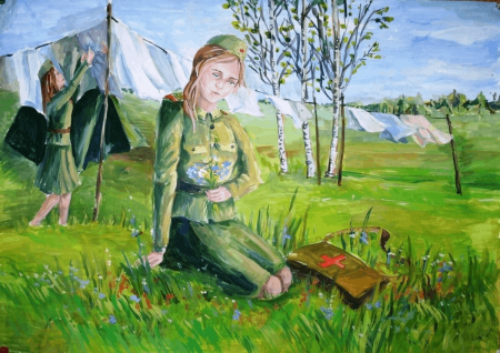 Рисунки о войне