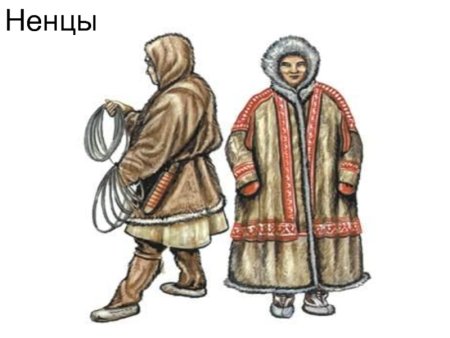 Народы России нац костюм ненцы