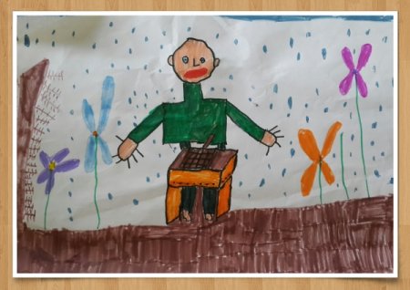 Рисование мой папа