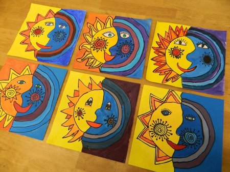 Декоративное рисование для детей