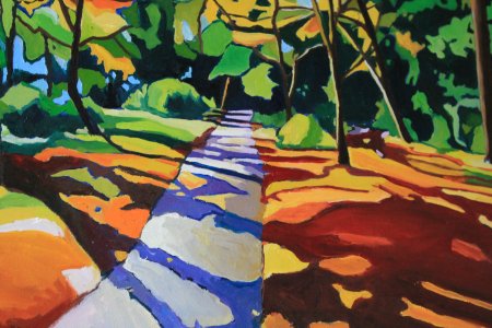 Контраст в живописи для детей