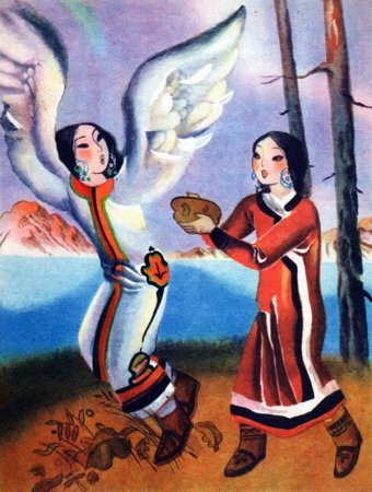 Рисунок к сказке Айога