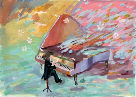 Детские рисунки спящей красавицы