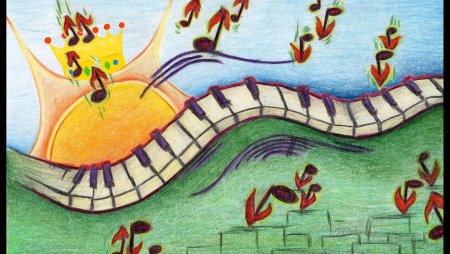 Рисунок к музыкальному произведению