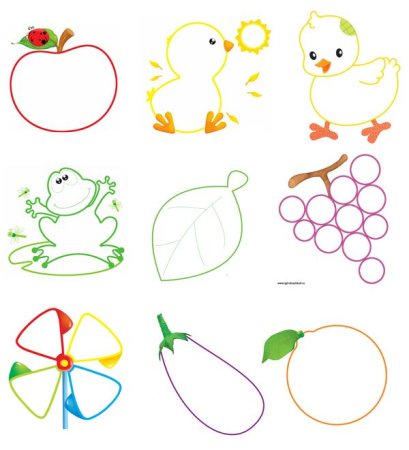 Рисование с детьми 2 лет