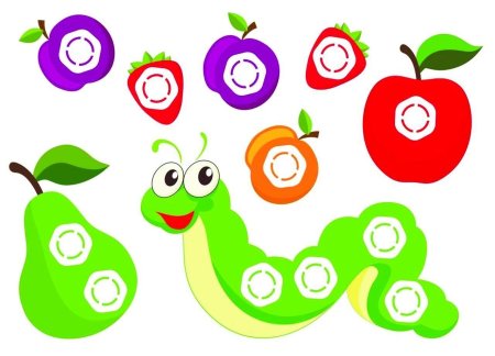 Фрукты для развивашек