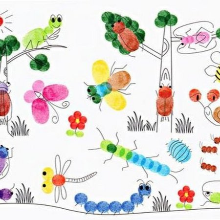 Рисование пальчиками