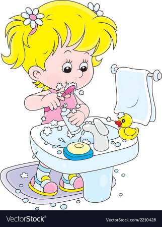 Умывание детей