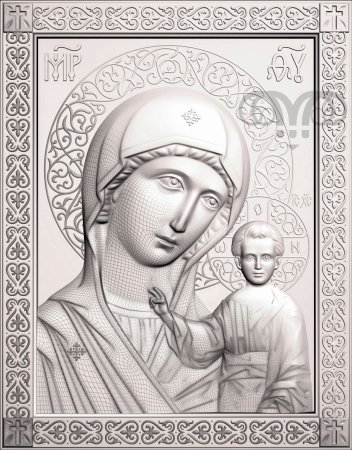 Икона Казанской Божьей матери СТЛ