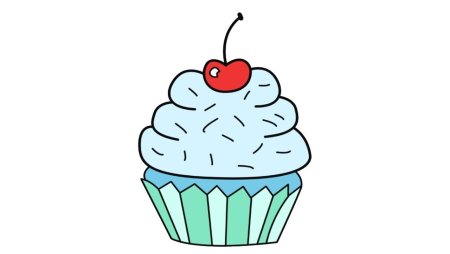 Кекс мультяшный