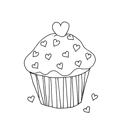 Кексик гуашью