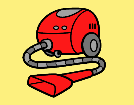 Пылесос мультяшный