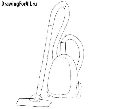 Рисование пылесос