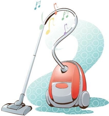 Пылесос мультяшный