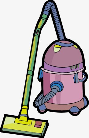 Пылесос мультяшный