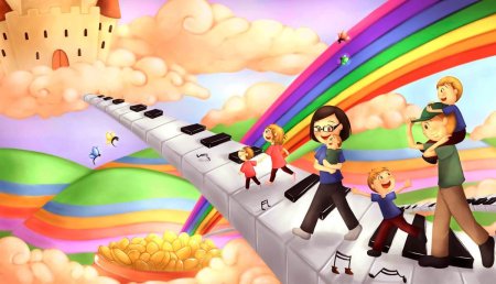 Рисование дети танцуют