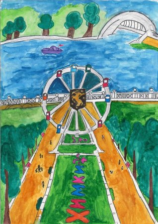 Детские рисунки достопримечательностей