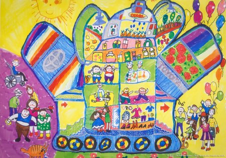 Современные детские рисунки