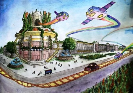 Город будущего глазами детей