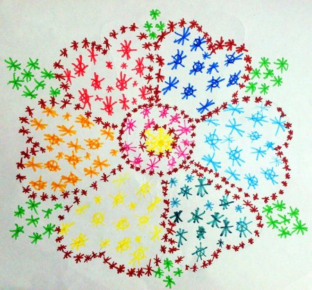 Вальс цветов рисунок детский