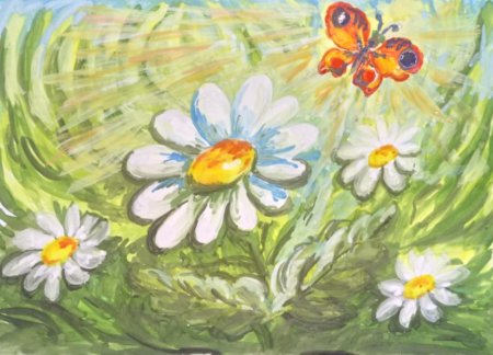 Рисунок вальс цветов на конкурс