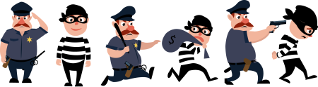 Полицейские и воры