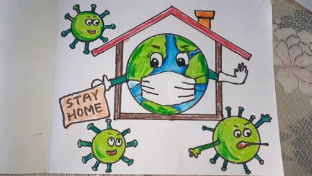 Рисунок на тему вирусы