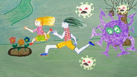 Коронавирус глазами детей