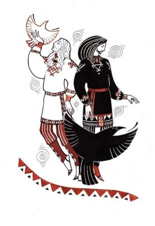 Славянский Бог Белобог и Чернобог