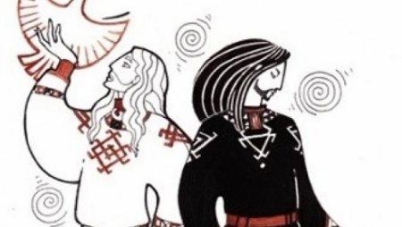 Портрет Чернобога и Белобога