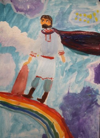 Рисунок Белобога