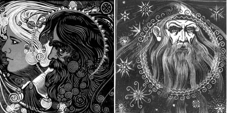 Портрет Чернобога и Белобога