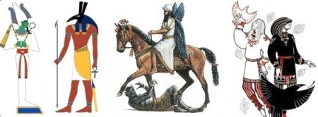 Портрет Чернобога и Белобога