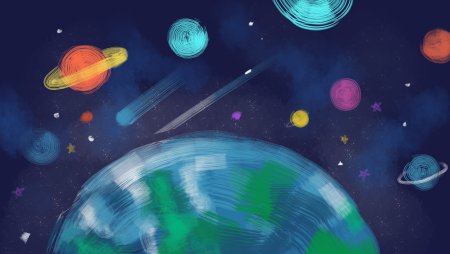 Таинственный космос для детей