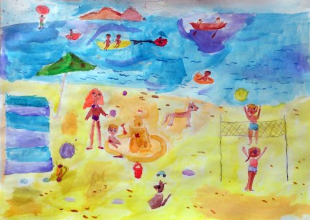 Мое любимое занятие нарисовать